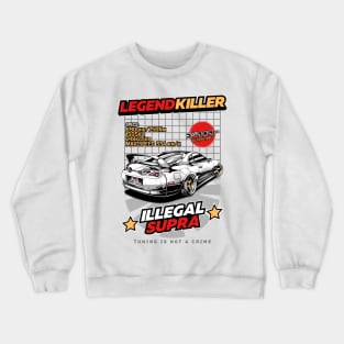 Toyota Supra 80 illegal Crewneck Sweatshirt